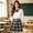 Black, variant on Tennis Skirts for Women Summer Pleated Plaid Skirt With High Waist Zip Closure For Everyday Black S