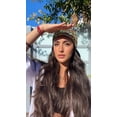 thumbnail image 5 of Huachi 4 Packs Boho Headbands for Women Wide Sunflower Thick Head Bands for Women's Hair Flower Printed Elastic Hairbands Large African Sport Yoga Turban Headband Hair Accessories (Pack of 4), 5 of 14