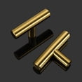 thumbnail image 4 of GHSDFBB (30 Pack) Brushed Brass Drawer Knobs Cabinet Knobs-HD201GD Gold Cabinets Hardware, 4 of 7