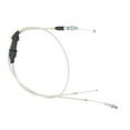 thumbnail image 2 of Dual Throttle Cable, Motorcycle Throttle Cable Durable ABS Metal Direct Fit  For CG150CC 200CC 250CC Engine, 2 of 8
