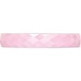 thumbnail image 3 of Ceramic Pink 4mm Faceted Polished Band (Size 7.5) Made In China cer47-7.5, 3 of 5