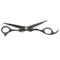 thumbnail image 6 of Portable 6 Inch Length Straight Scissors for Long Short Thick Hard Soft Hair for Men Women Black, 6 of 6