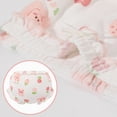thumbnail image 5 of NIEWTR Girls Toddler Underwear Kids Panties Soft Cotton Briefs Comfortable Cute Print Pattern（A01-Pink,4-5 Years), 5 of 8