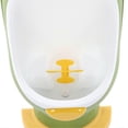 thumbnail image 3 of Cartoon Potty Training Urinal Adjustable Wall Mounted Standing Potty Practice Urinal with 6.6ft Hose Green, 3 of 4