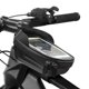 thumbnail image 3 of Bolsa para bicicleta con carcasa dura, accesorios para bicicleta, nunca se deforma/más ligera/impermeable, soporte para teléfono para bicicleta, 3 of 3