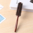 thumbnail image 5 of Yucurem 3 Sizes Anti Static Wood Bristle Hair Round Brush Hairdresser Styling, 5 of 10