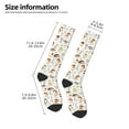thumbnail image 5 of Balery Mushrooms And Butterflies Fun Novelty Socks Men'S Women'S Crew Socks Funny Crazy Novelty Socks Quirky And Cool Socks, 5 of 9