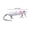 D, variant on Mouse Fishing Lures with Treble Hooks, Multi Jointed Swimbaits, 3.35 in Slow Sinking Minnow Artificial Fake Bait for Freshwater Saltwater Bass