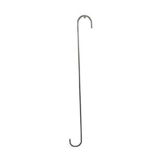 18 in. HeavyDuty Extension Hook, Galvanized 25 Piece