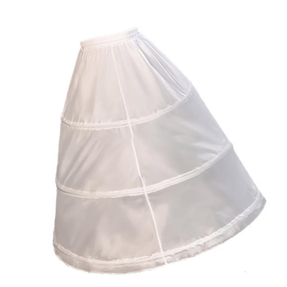 LICEWO 65Cm Girls Crinoline Hoop Skirt With Steel Frame For Weddings Parties Formal Event Breathable Skirt Support