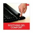 thumbnail image 3 of Antimicrobial Gel Compact Keyboard Wrist Rest, 18 x 2.75, Black | Bundle of 10 Each, 3 of 7
