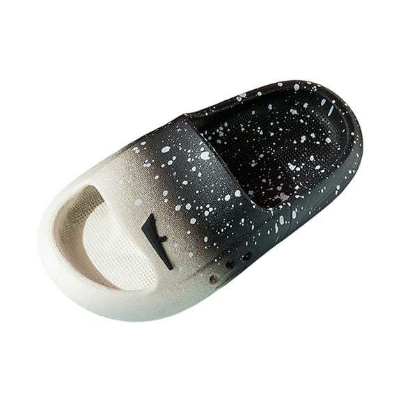 UAYOTSE Cozy Boys Girls Home House Cloud Cushion Slide Sandals for Indoor Outdoor Shoes,Sizes 9