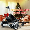 thumbnail image 3 of Hoverboard Go Kart, Hover Cart, Buggy Attachment for 6.5"/8"/10" Hover Boards, Hover Board Accessory to Transform Hover Boards into Go Karts, Black (Hoverboard not included), 3 of 8