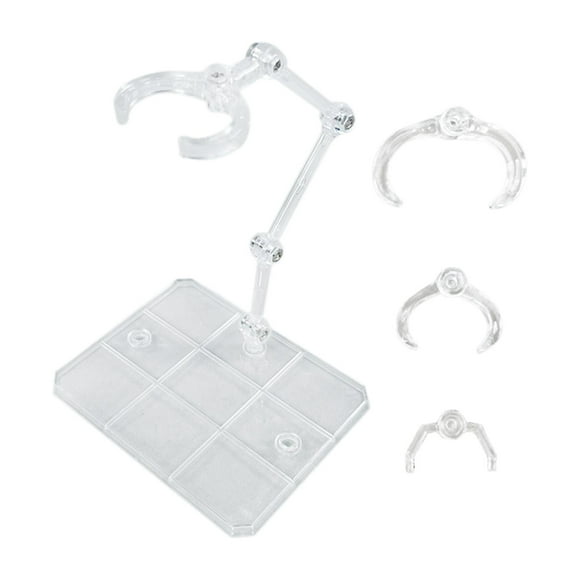 Support de Figurine Articulée Assembly 1 /144, Base de Support d'Exposition, Support, pour Poupée, Modèles, Style de Figurine B