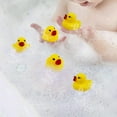 thumbnail image 4 of Mini Canards de Bain en Caoutchouc Jaunes pour Enfant, 4 of 6
