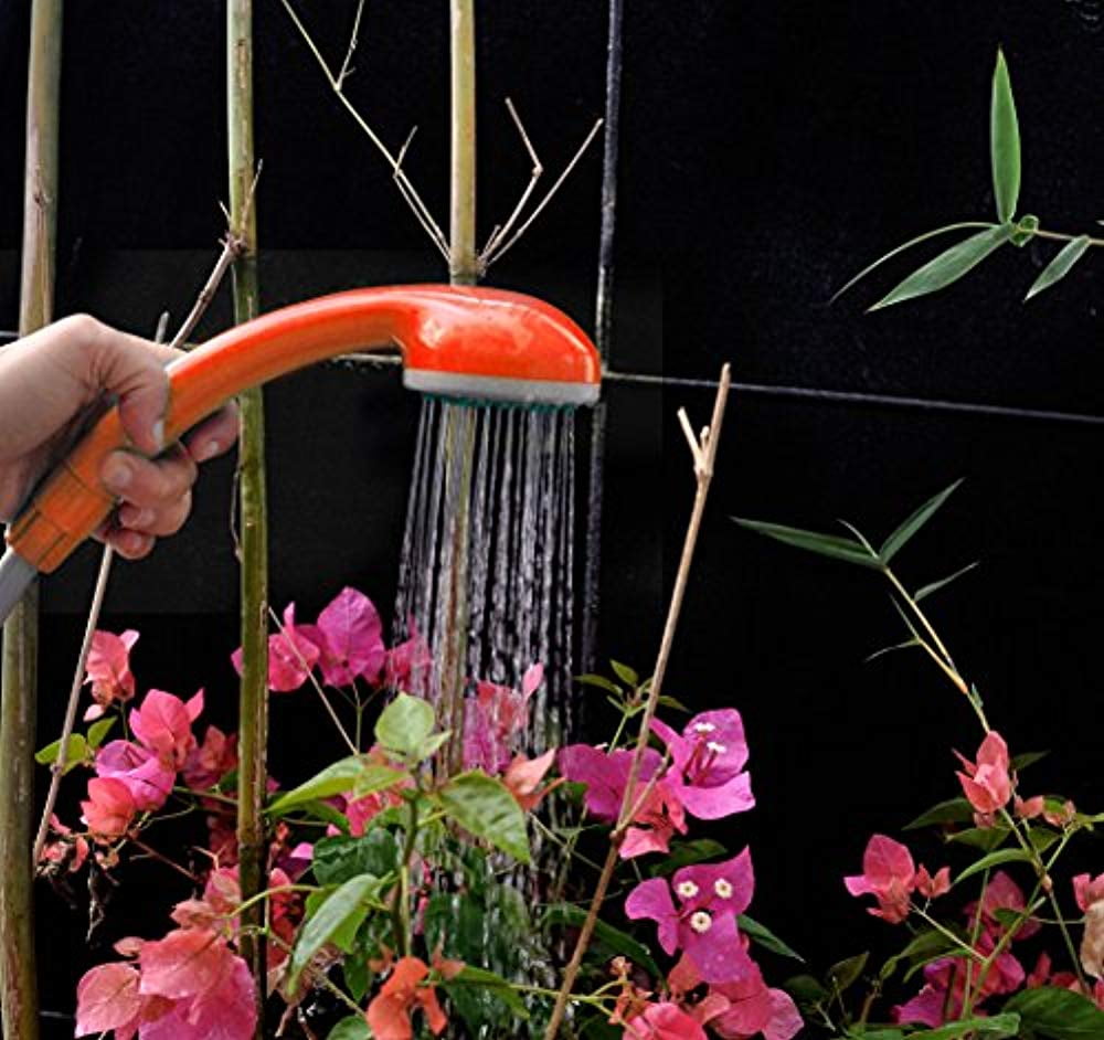 IVATION Portable Battery-Powered Shower for Camping and Outdoor Water Stream
