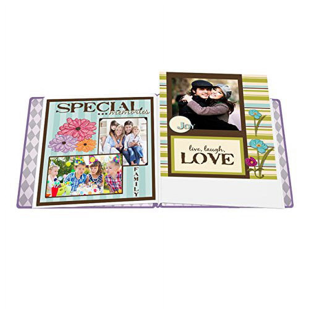 Pioneer DSL-12 Snapload Style 12x12 Scrapbook Purple