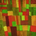 thumbnail image 1 of Ahgly Company Indoor Square Patterned Dark Yellow Green Area Rugs, 7' Square, 1 of 6