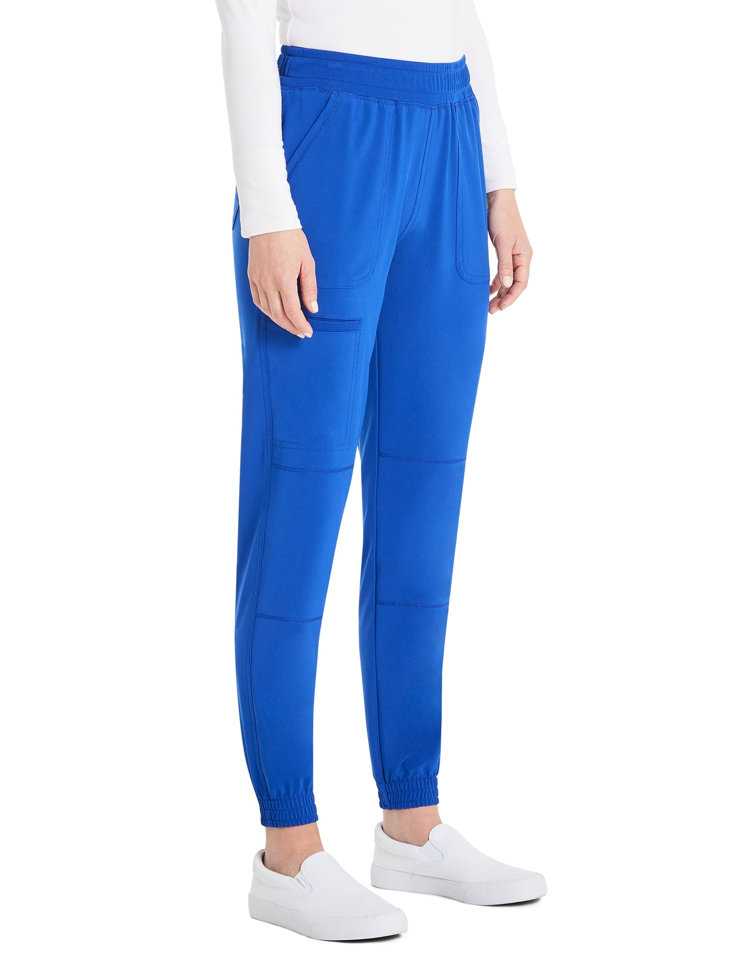 Scrubstar Women's Antimicrobial Premium Performance Petite Yoga Waistband Jogger, Sizes XS-XL