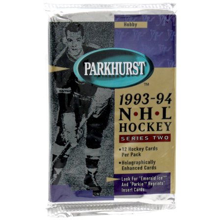 NHL 1993-94 Parkhurst Hockey Series 2 Trading Card HOBBY Pack (12 Cards)