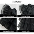 thumbnail image 6 of Black Dress for Girls Kids Halloween Family Black Costume Outfit, 6 of 10