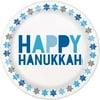 Starry Hanukkah Round 7" Dessert Plates, 8ct