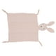 thumbnail image 4 of Manta de seguridad para bebé, conejito de algodón suave, adorable y adorable manta cómoda para dormir, color rosa, 4 of 12