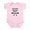 Petal Pink, variant on CafePress - Future Black Belt Onesie - Baby Light Bodysuit, Size Newborn - 24 Months