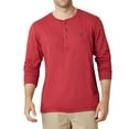 thumbnail image 4 of Chaps Men's Long Sleeve Slub Jersey Henley -Sizes XS up to 4XB, 4 of 4
