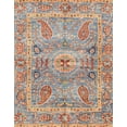thumbnail image 1 of Ahgly Company Indoor Rectangle Abstract Tan Brown Oriental Area Rugs, 8' x 10', 1 of 6