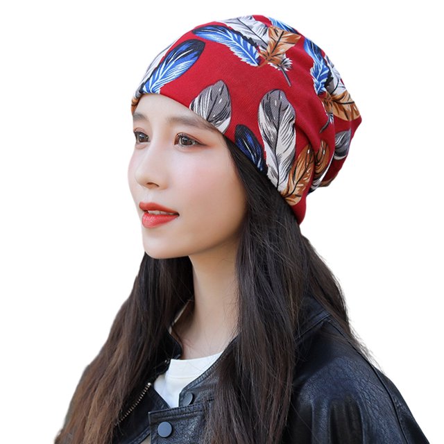 CSChome Versatile Scarf Knitting Scarf Exquisite Pattern Super Soft Breathable High Elastic Thickened Winter Warm Face Guard Headwear Scarf