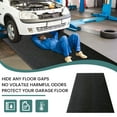 thumbnail image 5 of Fompes 7.5 x 17 Ft Garage Mat, Oil Spill Mat, Garage Floor Mat for Under Car, Absorbent Oil Pad Waterproof Backing Protects Floor, 5 of 13