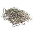 thumbnail image 1 of letairis 50 Pieces Alloy Swivel Lanyard Snap DIY Hook with Jewelry Findings Key Rings, 1 of 1