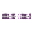 thumbnail image 1 of Seitruly Tabletas para mejorar las uñas Diseño de puntos elegantes Durabilidad Textura esmerilada Puntas de manicura para uñas postizas usables JM-13Púrpura 2piezas Seitruly CBP456188, 1 of 5