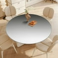 thumbnail image 5 of Aesthetic Grey Olive And White Gradient Round Table Cover Kitchen Printed Waterproof Tablecloth Elastic Edged Tablecloth Fits Party Wedding Indoor Outdoor Tables, 5 of 8
