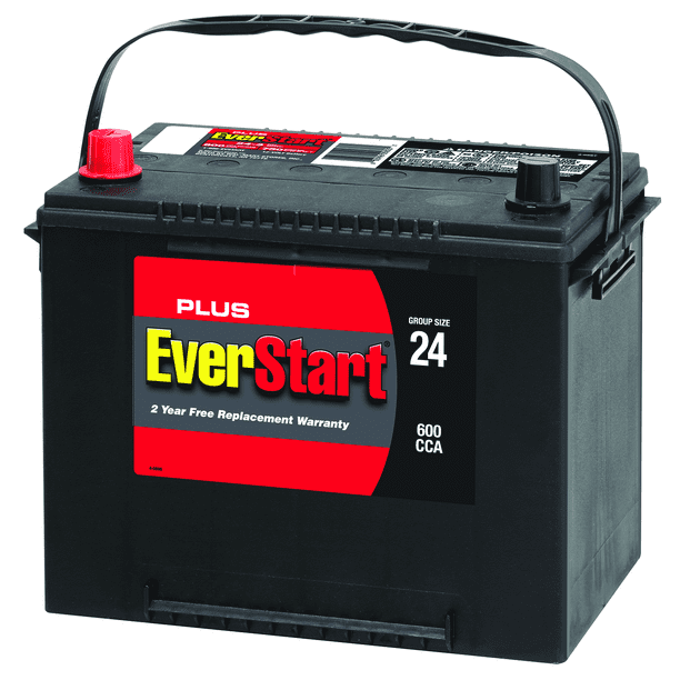 EverStart Plus Lead Acid Automotive Battery, Group 24