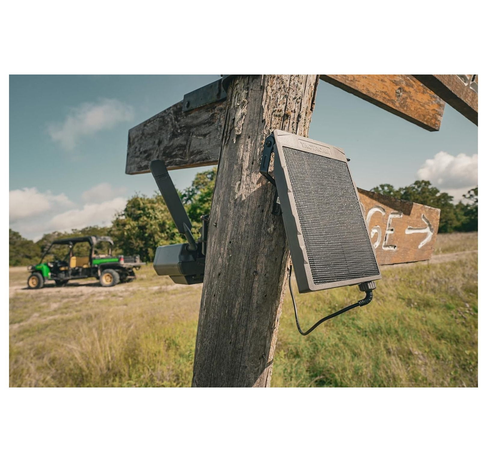 Defend Solar Panel for Cellular Security Camera