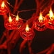 thumbnail image 3 of Luces de Halloween 2M 10 LED alimentadas por batería para decoraciones interiores y exteriores, 3 of 8