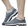 thumbnail image 3 of Mesh Sport Shoes for Men Breathable Wide Toe Sneakers Lightweight S𝗅ip On Athlet𝗂c Shoes Comfortable Non-S𝗅ip Workout Footwear Fashion Casual Walking Shoes, 3 of 9