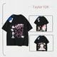 thumbnail image 2 of Camiseta Kawaii de Hello Kitty de Anime Sanrio Kuromi My Melody StellaLou, ropa informal de manga corta con estampado de algodón Y2K para parejas, 2 of 4