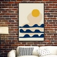 thumbnail image 2 of IDEA4WALL Framed Canvas Art Abstract Illustration Picture Prints for Modern Home Wall Decoration, 2 of 4
