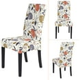 thumbnail image 2 of Dining Room Chair Covers Slipcovers Set of 4, Spandex Super Fit Stretch Removable Washable Kitchen Parsons Chair Covers Protector for Dining Room,Hotel,Ceremony, 2 of 6
