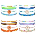thumbnail image 1 of Bangcool Boho Rope Bracelet Waterproof 16PCS Adjustable Braided Bracelet String Bracelet, 1 of 10