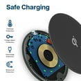 thumbnail image 4 of MMOBIEL 15 W Qi Fast Charging Pad – Wireless Charger for iPhone & Samsung, AirPods & Galaxy Buds (Black), 4 of 6