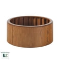 thumbnail image 6 of Walker Edison Modern Easy Assembly Oak Veneer Coffee Table, Medium Brown Oak, 6 of 14