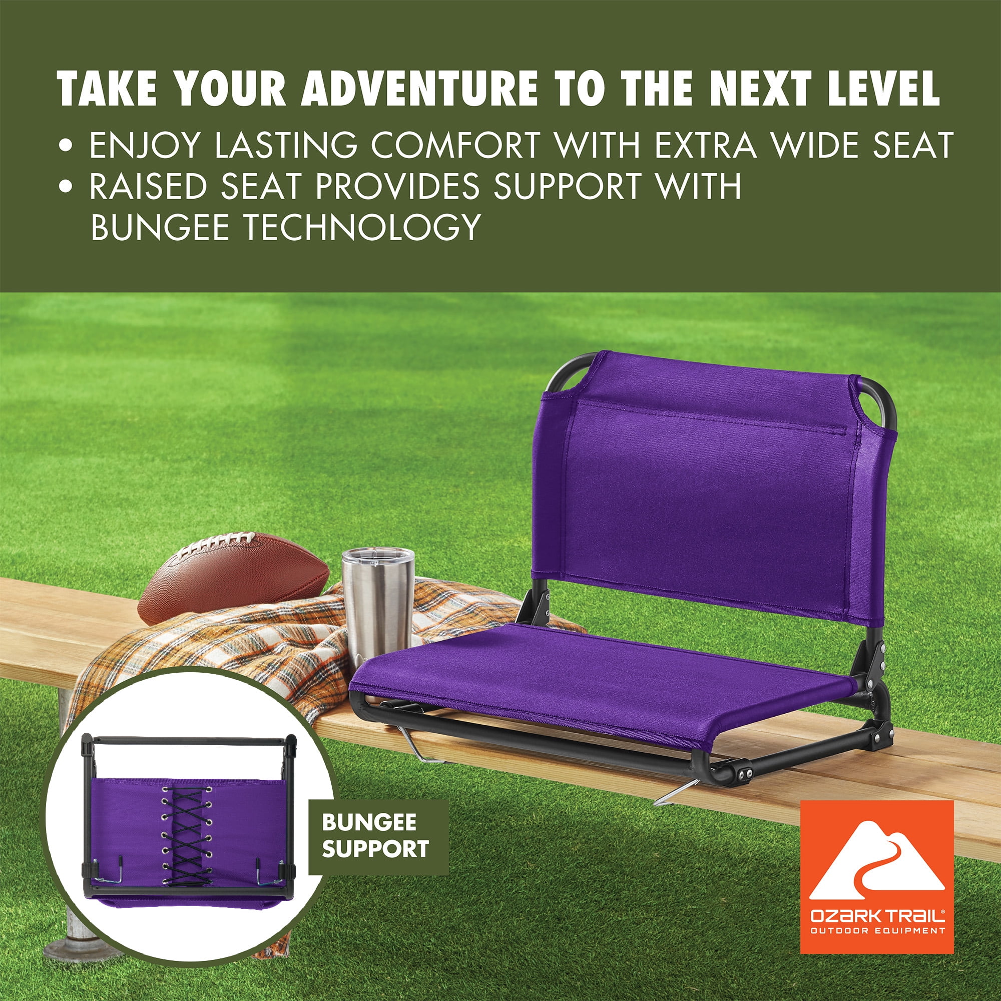 Stadium Seat Purple