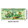 thumbnail image 4 of St. Patrick's Day Decorations St. Patrick's Day Garage Door Decoration St. Patrick's Day Garage Door Banner Mural Cover 7 X 16 /6 X 13 Feet Large St. Patrick's Day Holiday Party I, 4 of 7