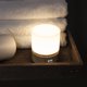 thumbnail image 5 of Lámpara de mesa Luz nocturna cilíndrica lámpara de ambiente de respiración con atenuación continua lámpara de alimentación de escritorio de cabecera recargable por USB Eccomum Lámpara de mesa, 5 of 7