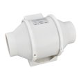 thumbnail image 2 of Extractor de ventilación hidropónico Zhivalor con conducto en línea 4 pulgadas poco ruido 40W blanco, 2 of 8