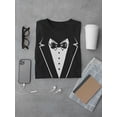 thumbnail image 3 of Tuxedo Design Men T-Shirt, Male Large, 3 of 4